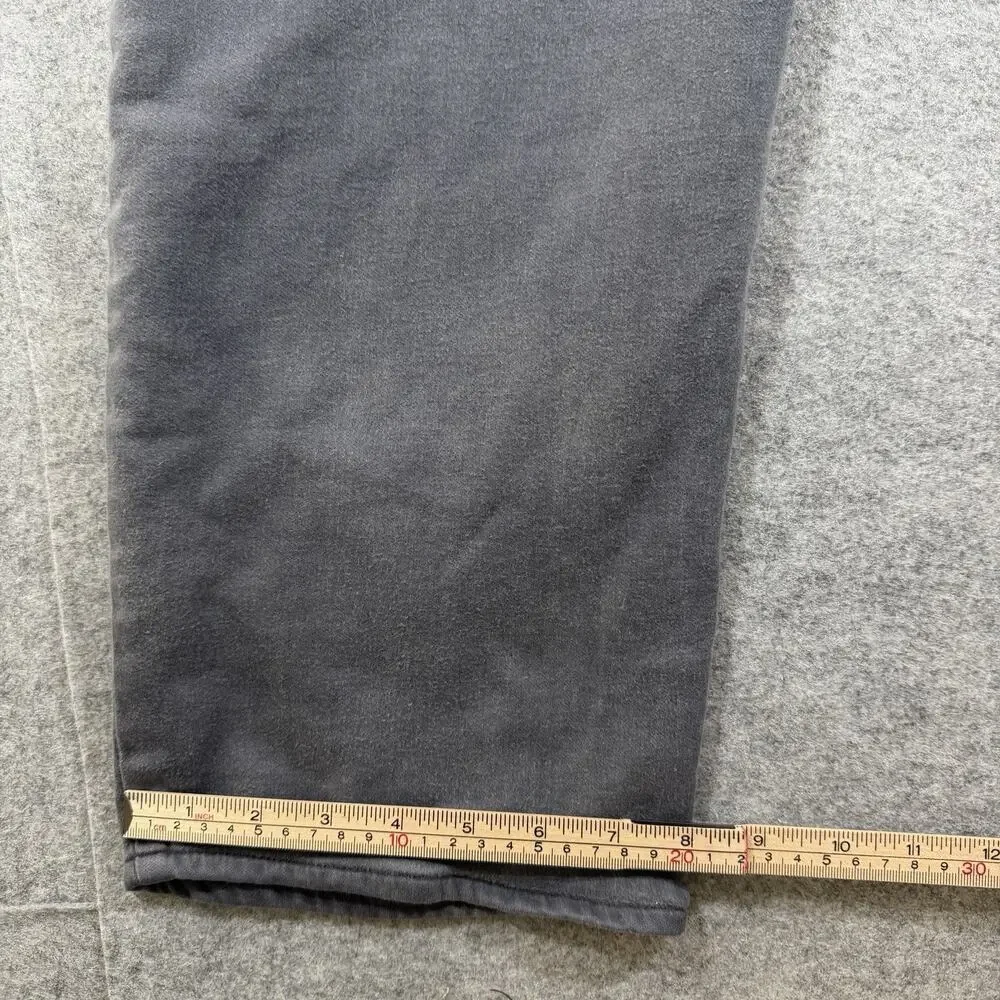Banana Republic Chino Pants Mens 40x32 Gray Straight Fit Stretch Brushed Twill